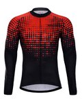 HOLOKOLO maillot de verano de manga larga - FROSTED SUMMER - rojo/negro