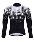 HOLOKOLO maillot de verano de manga larga - FROSTED SUMMER - blanco/negro