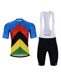 HOLOKOLO maillot corto y pantalón corto - ULTRA - azul/arcoíris/negro