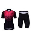 HOLOKOLO maillot corto y pantalón corto - FROSTED LADY - negro/rosa
