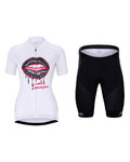HOLOKOLO maillot corto y pantalón corto - CASSIS LADY - multicolor/blanco