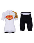 HOLOKOLO maillot corto y pantalón corto - BISOU LADY - blanco/multicolor