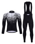 HOLOKOLO maillot largo y pantalón - FROSTED SUMMER - negro/blanco