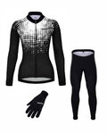 HOLOKOLO mega set - POLAR LADY WINTER - negro/blanco