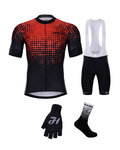 HOLOKOLO mega set - FROSTED - negro/rojo