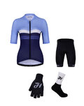 HOLOKOLO mega set - SPORTY LADY - negro/azul claro/blanco/azul