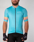 HOLOKOLO jersey de manga corta - RAINBOW - azul claro