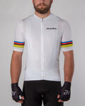 HOLOKOLO jersey de manga corta - RAINBOW - blanco