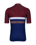 HOLOKOLO jersey de manga corta - SPORTY - granate/azul