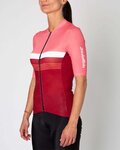 HOLOKOLO jersey de manga corta - SPORTY LADY - rosa/granate