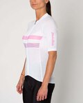 HOLOKOLO jersey de manga corta - SPORTY LADY - blanco/rosa