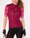 HOLOKOLO maillot corto y pantalón corto - GLORIOUS ELITE LADY - negro/púrpura/rosa