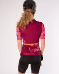 HOLOKOLO maillot corto y pantalón corto - GLORIOUS ELITE LADY - negro/púrpura/rosa