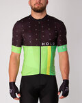 HOLOKOLO jersey de manga corta - OPTIMISTIC ELITE - verde/negro