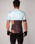 HOLOKOLO jersey de manga corta - GRATEFUL ELITE - azul claro/negro
