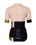 HOLOKOLO maillot corto y pantalón corto - ENJOYABLE ELITE LADY - naranja/negro