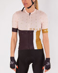 HOLOKOLO maillot corto y pantalón corto - ENJOYABLE ELITE LADY - naranja/negro
