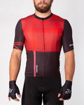 HOLOKOLO jersey de manga corta - AMOROUS ELITE - negro/rojo