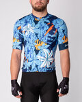 HOLOKOLO jersey de manga corta - PASSIONATE ELITE - blanco/naranja/azul