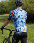 HOLOKOLO jersey de manga corta - PASSIONATE ELITE - blanco/naranja/azul