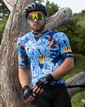 HOLOKOLO jersey de manga corta - PASSIONATE ELITE - blanco/naranja/azul