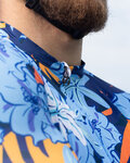 HOLOKOLO jersey de manga corta - PASSIONATE ELITE - blanco/naranja/azul