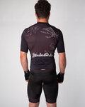 HOLOKOLO jersey de manga corta - CRAZY ELITE - negro/blanco