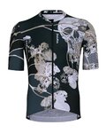 HOLOKOLO jersey de manga corta - CONFIDENT ELITE - blanco/negro
