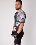 HOLOKOLO jersey de manga corta - CONFIDENT ELITE - blanco/negro