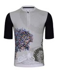 HOLOKOLO jersey de manga corta - AMAZING ELITE - negro/gris/blanco