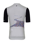 HOLOKOLO jersey de manga corta - AMAZING ELITE - negro/gris/blanco