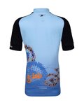 HOLOKOLO jersey de manga corta - BIKERS KIDS - azul/negro
