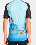 HOLOKOLO jersey de manga corta - BIKERS KIDS - azul/negro