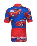 HOLOKOLO jersey de manga corta - CARS KIDS - rojo/azul