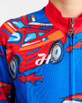 HOLOKOLO jersey de manga corta - CARS KIDS - rojo/azul