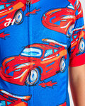 HOLOKOLO jersey de manga corta - CARS KIDS - rojo/azul