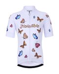 HOLOKOLO jersey de manga corta - BUTTERFLIES KIDS - blanco/multicolor