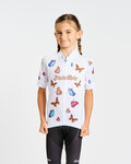 HOLOKOLO jersey de manga corta - BUTTERFLIES KIDS - blanco/multicolor