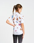 HOLOKOLO jersey de manga corta - BUTTERFLIES KIDS - blanco/multicolor