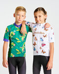 HOLOKOLO jersey de manga corta - BUTTERFLIES KIDS - blanco/multicolor