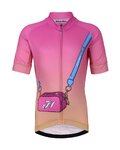 HOLOKOLO jersey de manga corta - CANDYBAG KIDS - amarillo/rosa