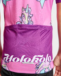 HOLOKOLO jersey de manga corta - UNICORNS KIDS - rosa/multicolor