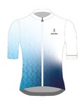 HOLOKOLO jersey de manga corta - PEACE - blanco/azul