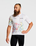 HOLOKOLO jersey de manga corta - MAAPPI ELITE - multicolor/blanco