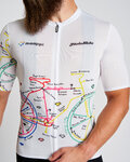 HOLOKOLO jersey de manga corta - MAAPPI ELITE - multicolor/blanco