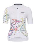 HOLOKOLO jersey de manga corta - MAAPPI ELITE LADY - multicolor/blanco
