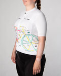 HOLOKOLO jersey de manga corta - MAAPPI ELITE LADY - multicolor/blanco