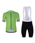 HOLOKOLO maillot corto y pantalón corto - RAINBOW - negro/verde