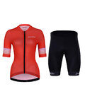 HOLOKOLO maillot corto y pantalón corto - RAINBOW LADY - rojo/negro