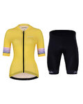 HOLOKOLO maillot corto y pantalón corto - RAINBOW LADY - amarillo/negro